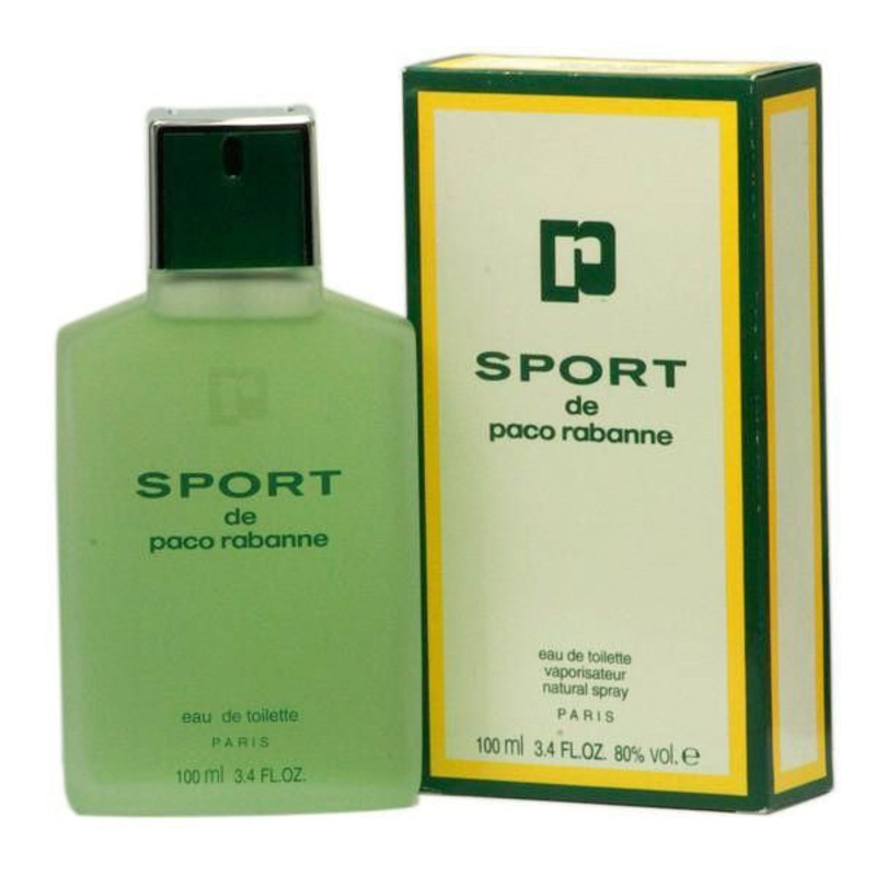 Paco Rabanne Sport by Paco Rabanne 3.4 Oz. Eau De Toilette For Men