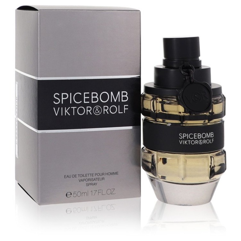 Spicebomb by Viktor & Rolf Eau De Toilette Spray 1.7 oz for Men - Premium Designer Fragrance
