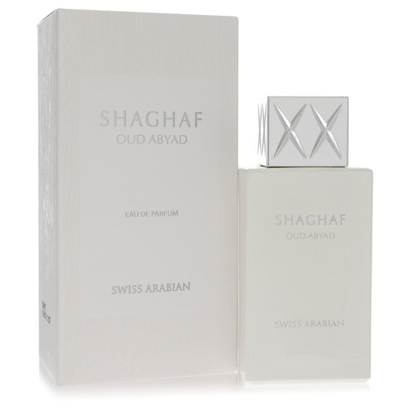 Shaghaf Oud Abyad by Swiss Arabian For Men Eau De Parfum Spray (Unisex) 2.5 oz