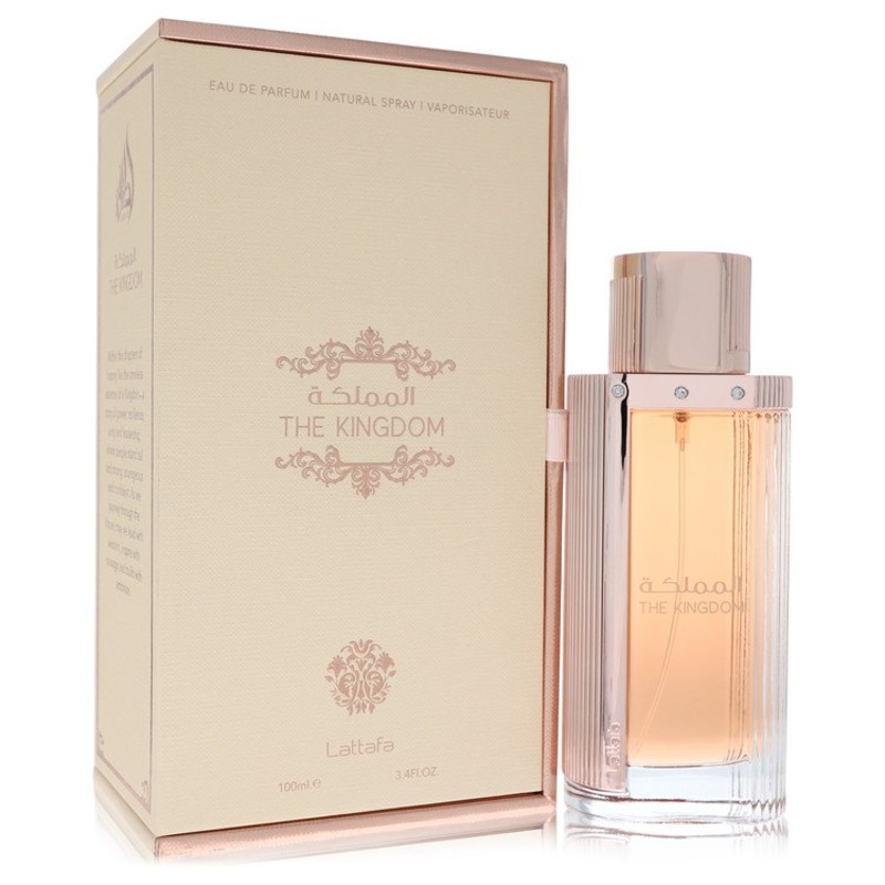 Lattafa The Kingdom by Lattafa Eau De Parfum Spray 3.4 oz for Women - Premium Designer Fragrance