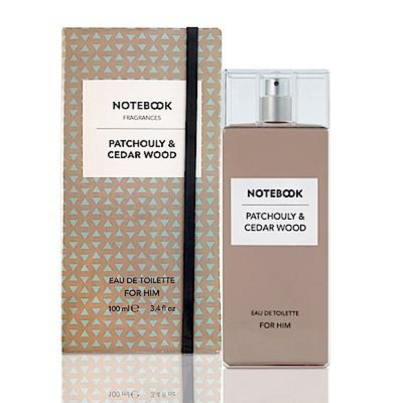 Notebook Patchouly & Cedar Wood  3.4 oz EDT for men