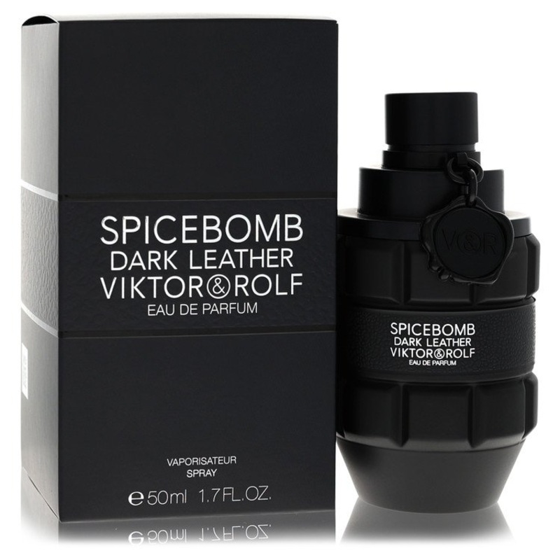 Spicebomb Dark Leather by Viktor & Rolf For Men Eau De Parfum Spray 1.7 oz