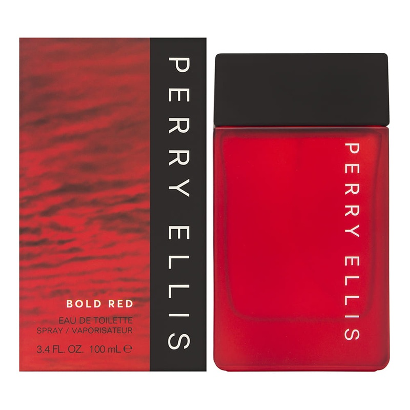 Bold Red by Perry Ellis for Men 3.4 oz Eau de Toilette Spray