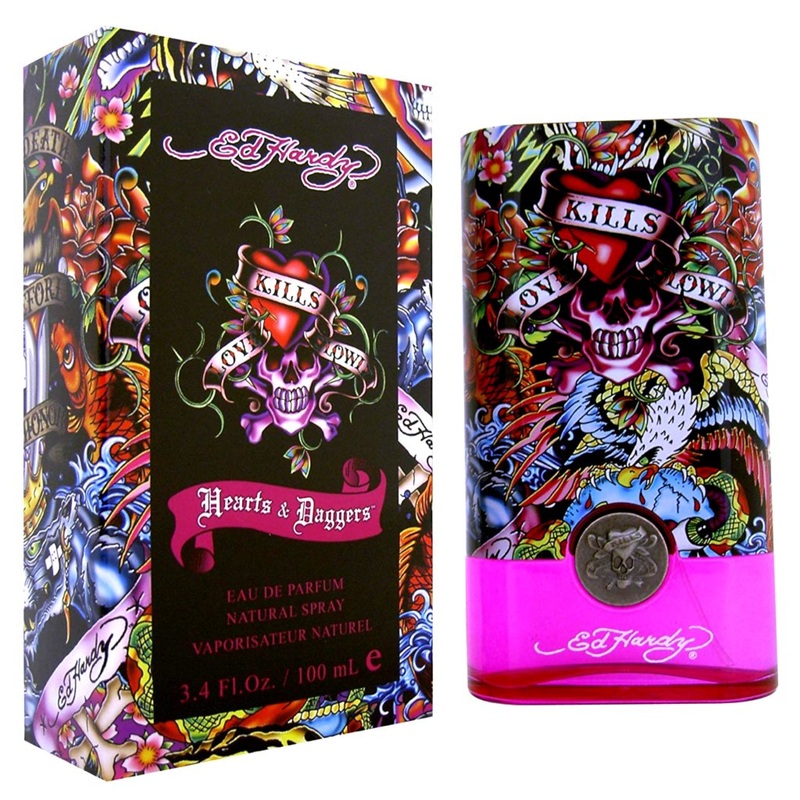 Ed Hardy Hearts & Daggers 100ML EDP Spray (W)