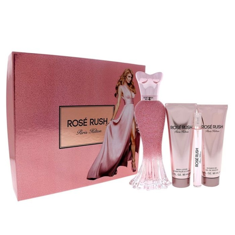 Rose Rush 4 Piece Set by Paris Hilton for Women
