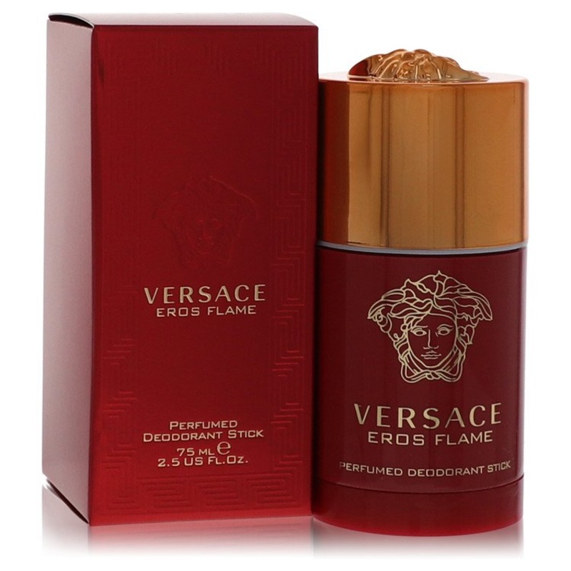 Versace Eros Flame by Versace Deodorant Stick 2.5 oz for Men - Premium Designer Fragrance