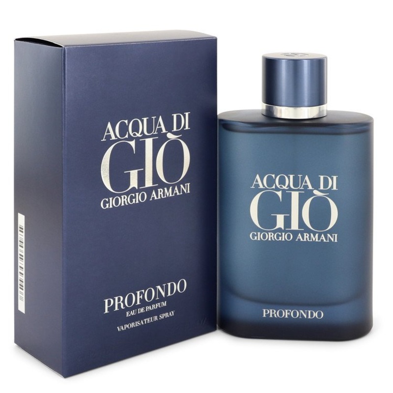 Acqua Di Gio Profondo by Giorgio Armani For Men Eau De Parfum Spray 4.2 oz