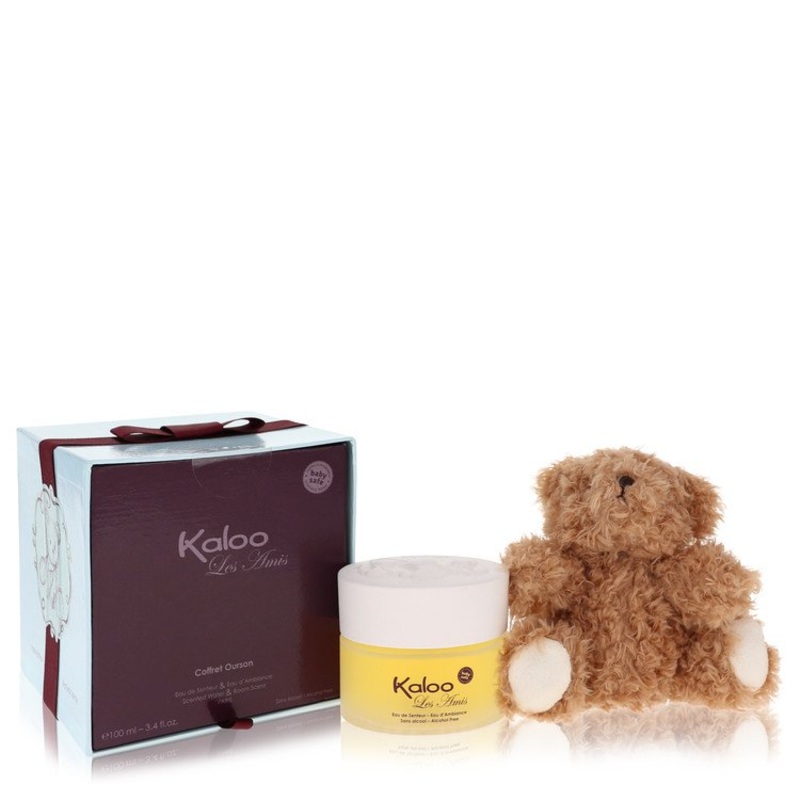Kaloo Les Amis by Kaloo Eau De Senteur Spray / Room Fragrance Spray (Alcohol Free) + Free Fluffy Bear 3.4 oz for Men - Premium Designer Fragrance