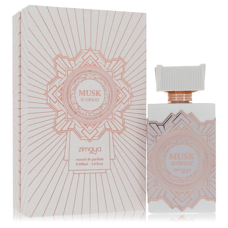 Afnan Musk is Great by Afnan Extrait De Parfum Spray (Unisex) 3.4 oz for Women - Premium Designer Fragrance