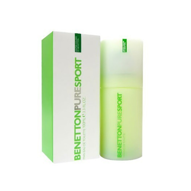 Benetton Pure Sport by Benetton 3.3 Oz. Eau De Toilette For Men