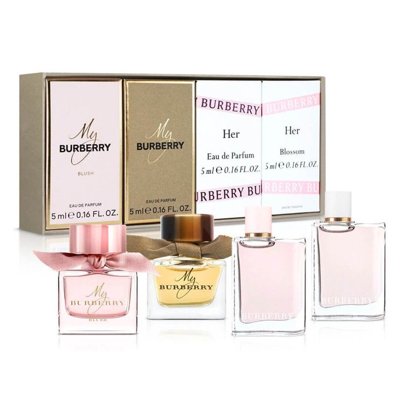 Burberry Travel Exclusive 4pc Mini Set 4x5ml (L)