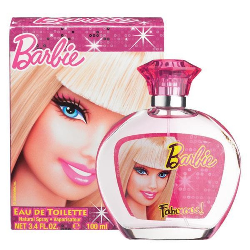 Kids Barbie Fabulous by Mattel 2.5 Oz. Eau De Toilette For Women