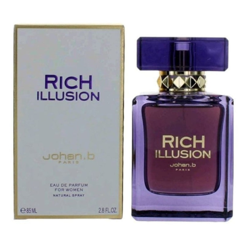 Johan.b Rich Illusion for women | Samples 2.8 oz / 85 ml