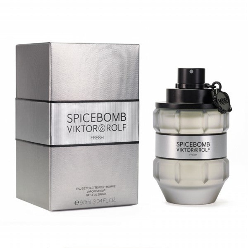 Spicebomb Fresh by Viktor & Rolf 3.04 Oz. Eau De Toilette For Men