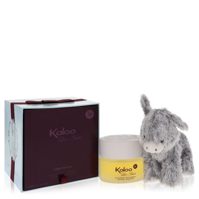 Kaloo Les Amis by Kaloo Eau De Senteur Spray / Room Fragrance Spray (Alcohol Free) + Free Fluffy Donkey 3.4 oz for Men - Premium Designer Fragrance