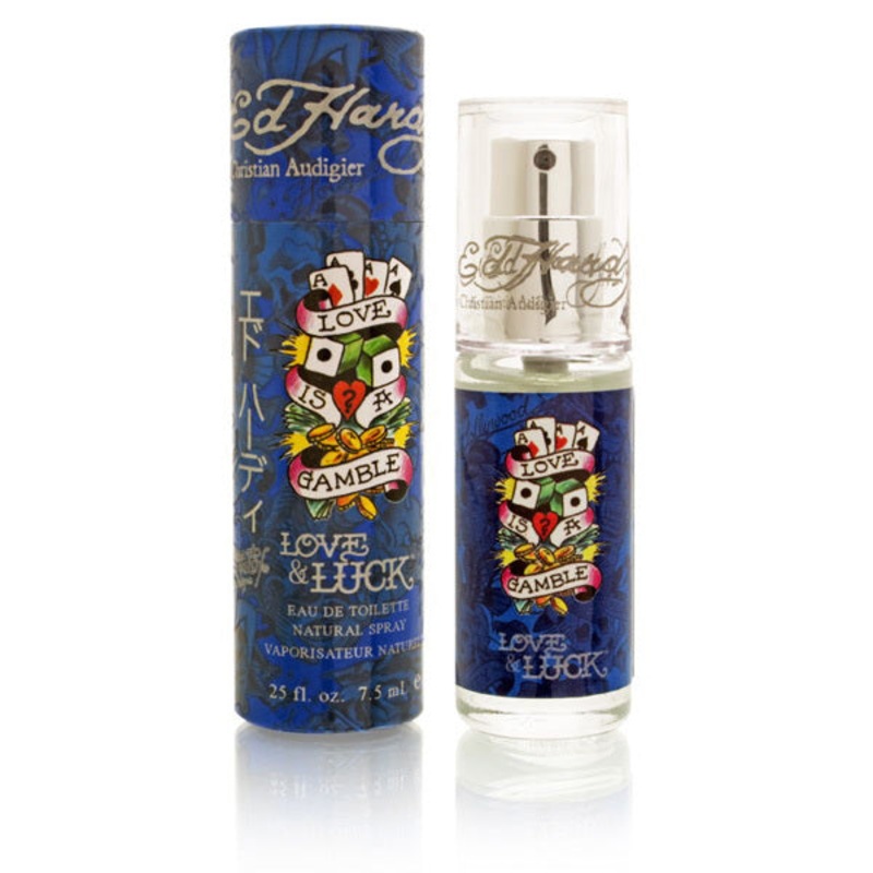 Ed Hardy Love & Luck by Christian Audigier 6.7 Oz. Eau De Toilette For Men