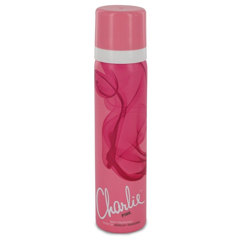 Charlie Pink by Revlon For Women Body Spray 2.5 oz