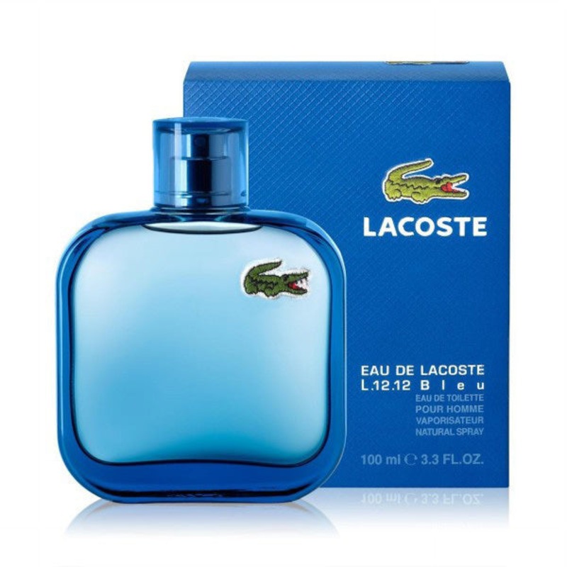 Eau de Lacoste L1212 Bleu by Lacoste 1.6 Oz. Eau De Toilette For Men