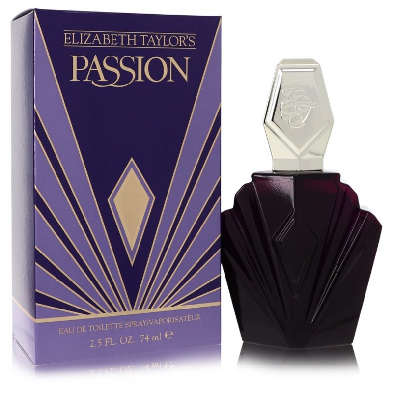 Elizabeth Taylor Passion EDT Spray 2.5 Oz Perfume by Elizabeth Taylor for Women