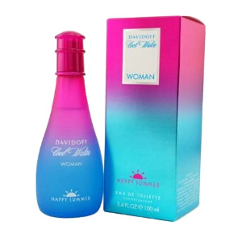 Cool Water Game Happy Summer by Davidoff 3.4 Oz. Eau De Toilette For Women