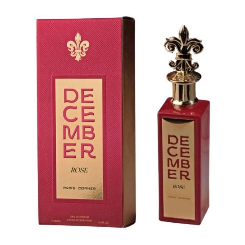 Paris Corner December Rose Eau De Parfum 3.4 Oz