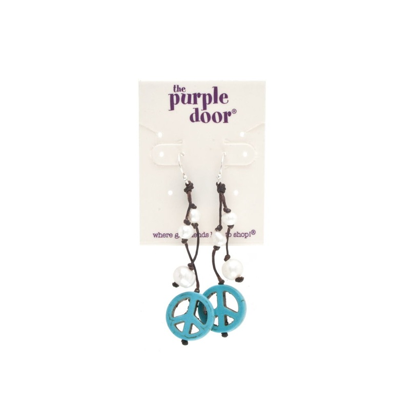 The Purple Door The Zoe Dangle Earrings PDE-88-AA Multi-Color