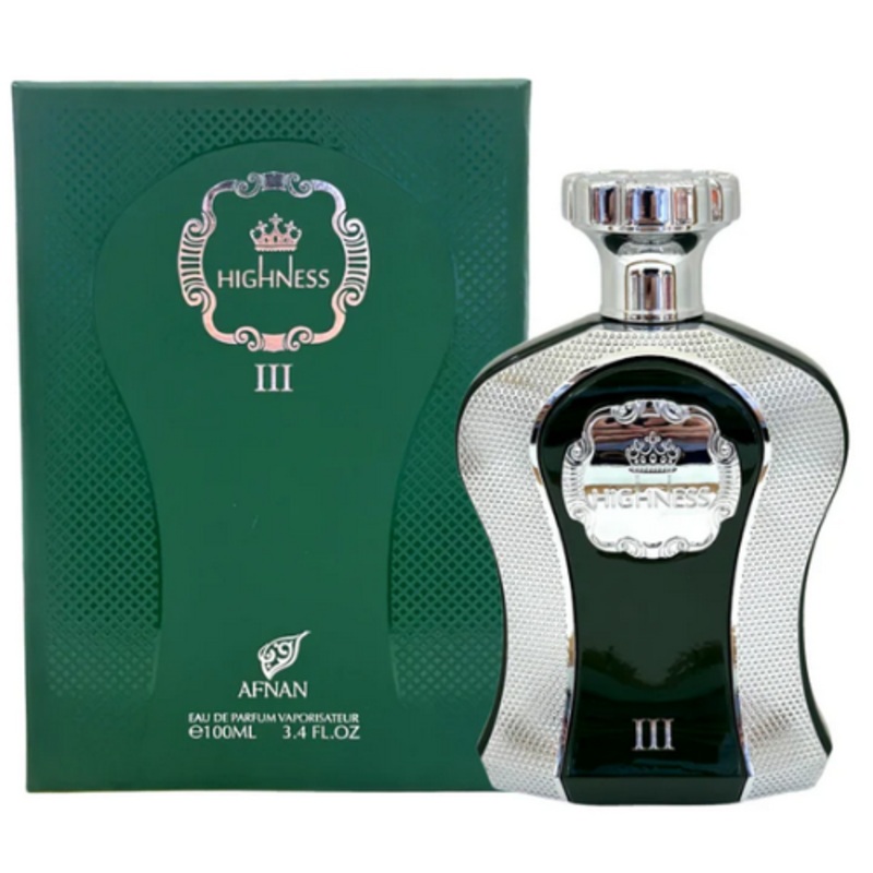 Afnan Highness III Green Eau De Parfum 3.4 Oz