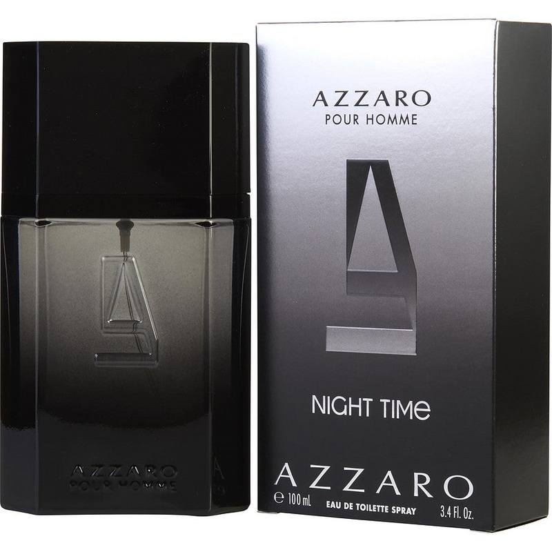 Azzaro Night Time by Azzaro 3.4 oz Eau de Toilette Spray for Men