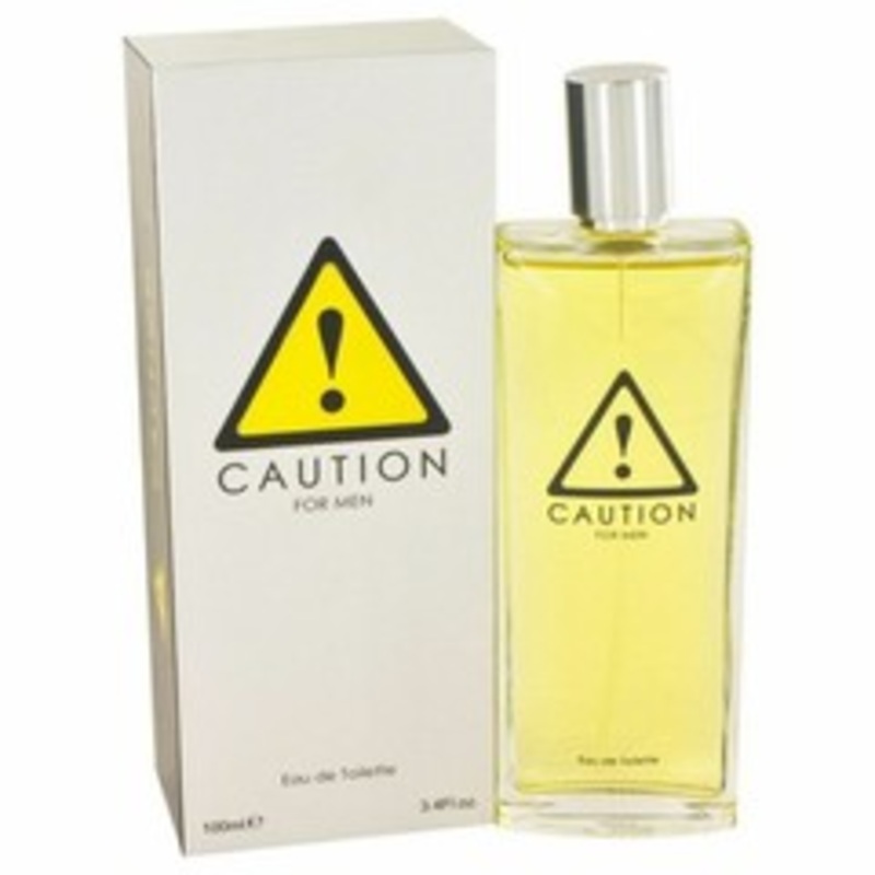 Caution by Kraft International Marketing 3.4 oz Eau de Toilette Spray for Men
