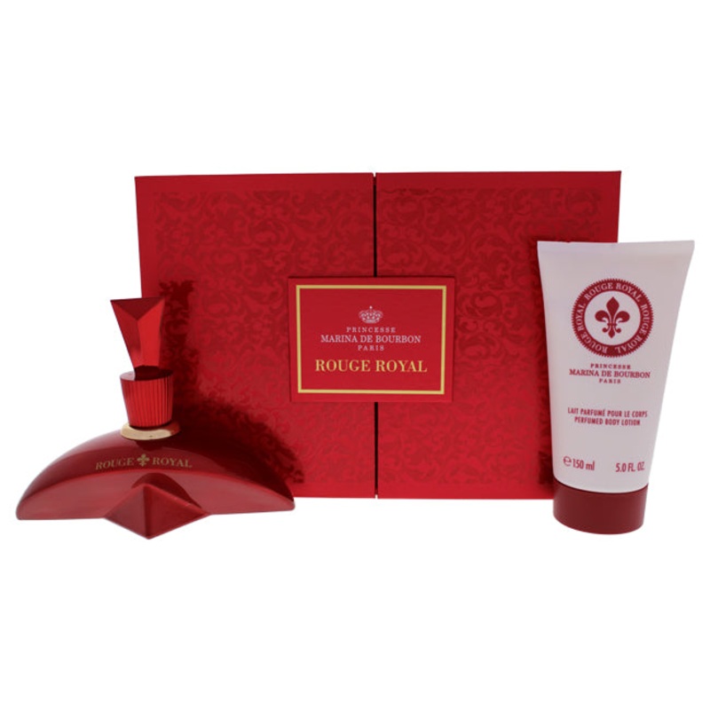 Rouge Royal by Princesse Marina De Bourbon for Women - 2 Pc Gift Set 3.4 oz.