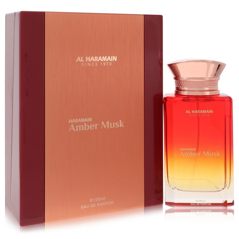 Al Haramain Amber Musk by Al Haramain Eau De Parfum Spray (Unisex) 3.3 oz for Men - Premium Designer Fragrance