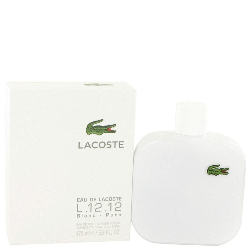 Lacoste Eau De Lacoste L.12.12 Blanc by Lacoste For Men Eau De Toilette Spray 5.9 oz