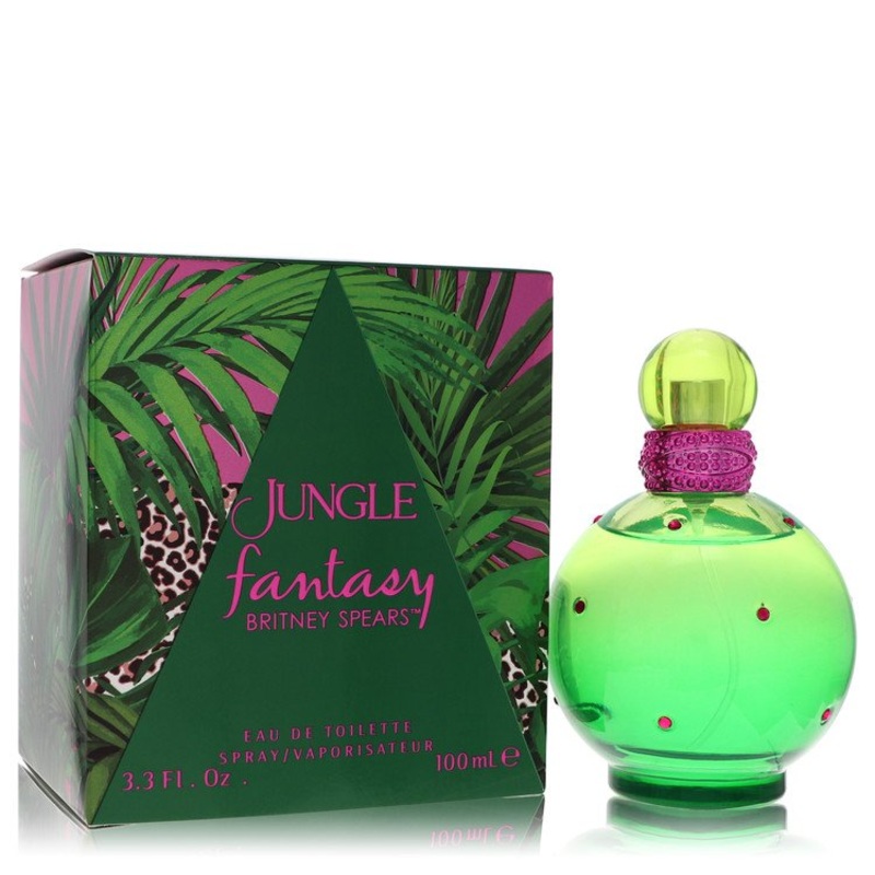 Jungle Fantasy Britney Spears by Britney Spears For Women Eau De Toilette Spray 3.4 oz