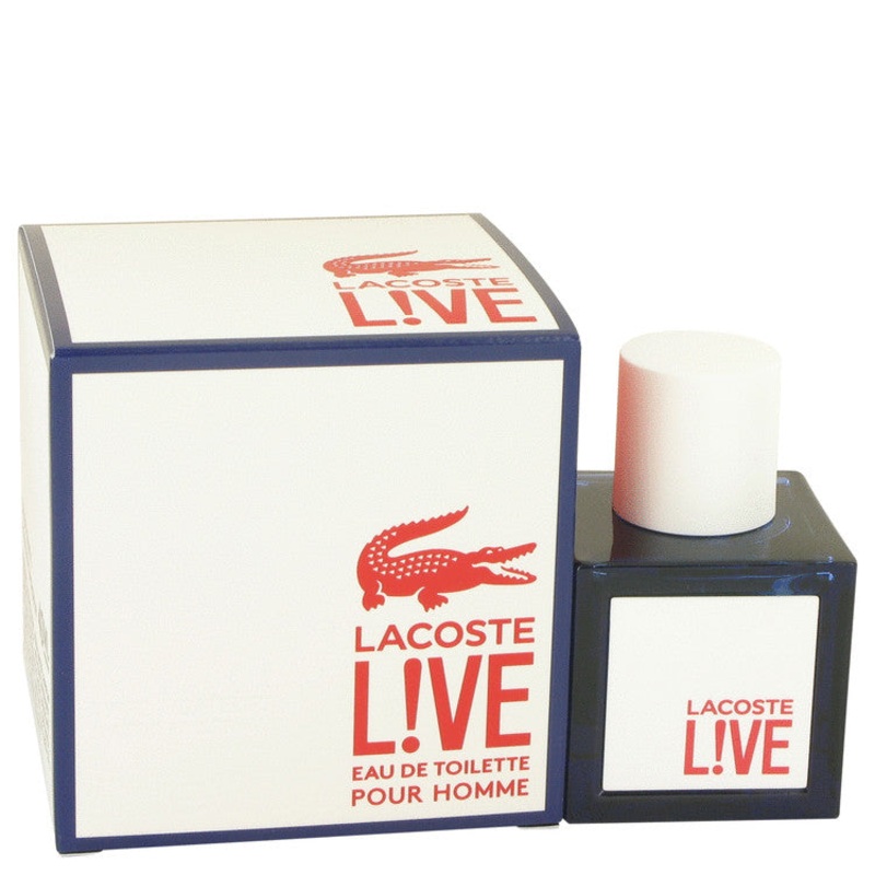 Lacoste Live by Lacoste For Men Eau De Toilette Spray 1.3 oz