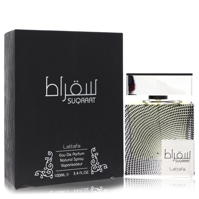 Lattafa Suqraat by Lattafa Eau De Parfum Spray 3.4 oz for Men - Premium Designer Fragrance