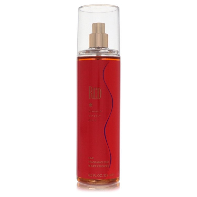 Red by Giorgio Beverly Hills Fragrance Mist 8 oz for Women - Premium Designer Fragrance
