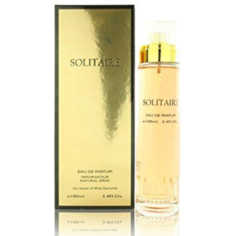 Solitaire Pour Femme by Designer Collection 3.4 oz Eau de Parfum Spray for Women