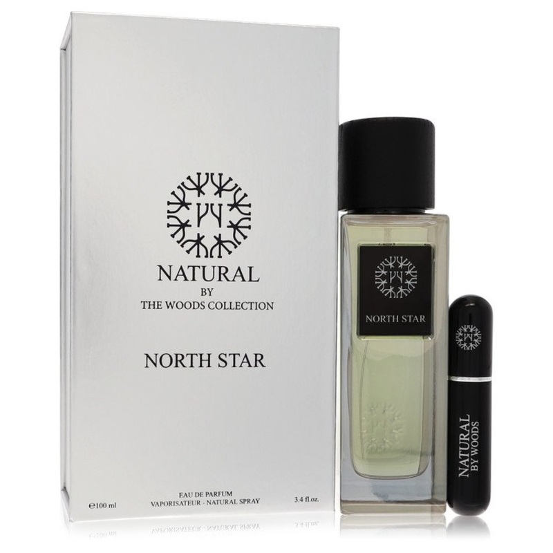 The Woods Collection Natural North Star by The Woods Collection For Women Eau De Parfum Spray with Mini Refillable Spray (Unisex) 3.4 oz