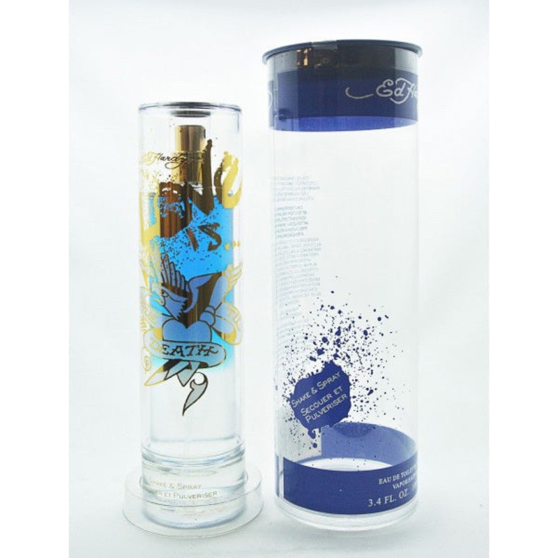 Ed Hardy Love Is by Christian Audigier 3.4 Oz. Eau De Toilette For Men