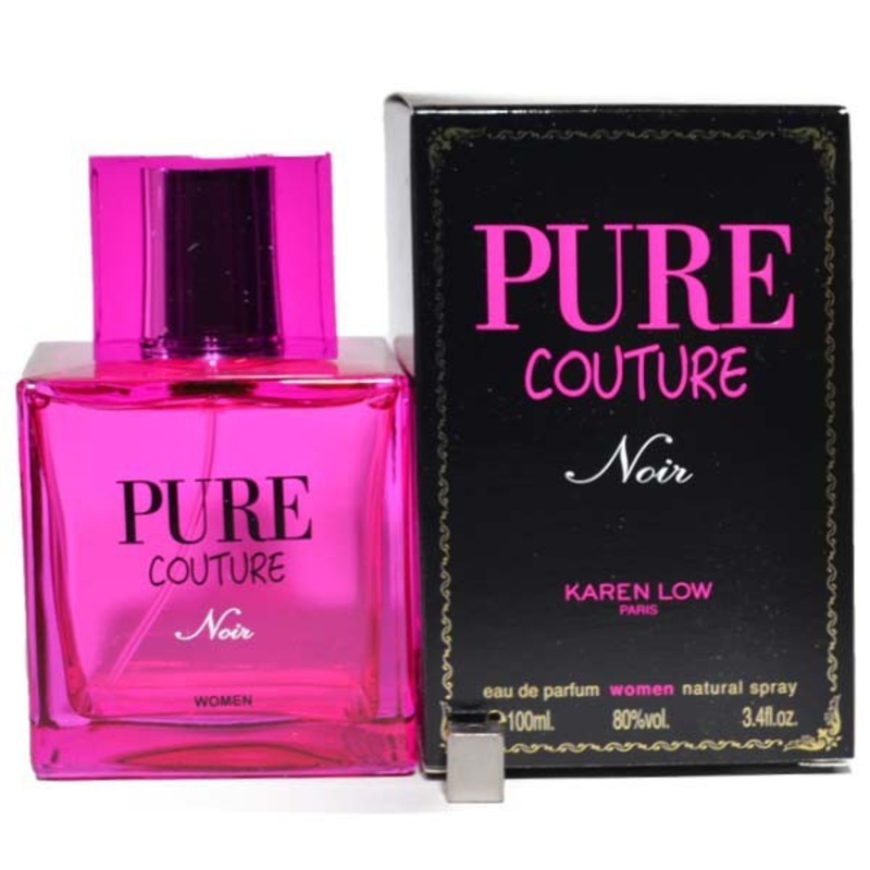 Pure Couture Noir by Karen Low 3.4 Oz. Eau De Parfum For Women