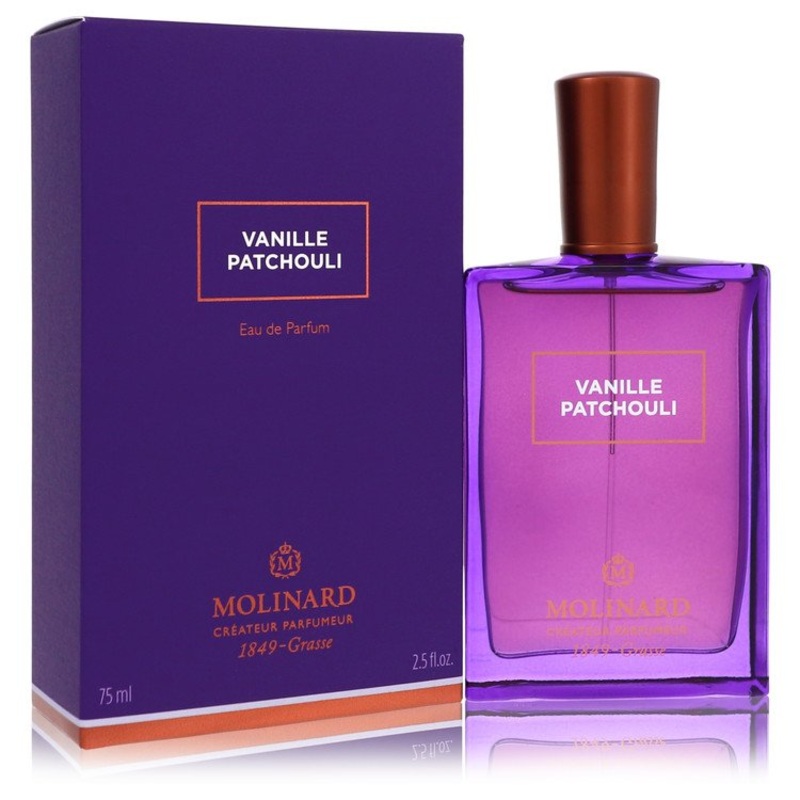 Vanille Patchouli by Molinard Eau De Parfum Spray (New Packaging) 2.5 oz for Women - Premium Designer Fragrance