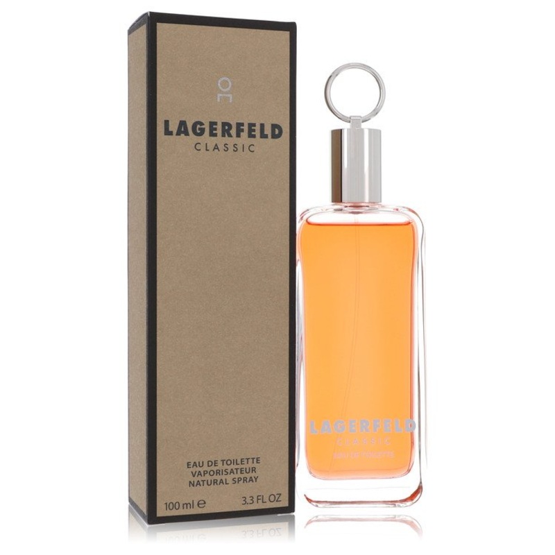 Lagerfeld Classic 3.3 EDT Spray 3.3 Oz Cologne by Lagerfeld for Men