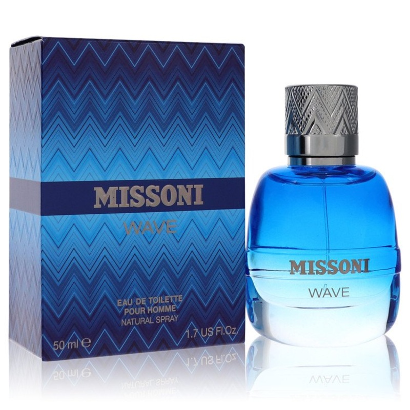 Missoni Wave by Missoni Eau De Toilette Spray 1.7 oz for Men - Premium Designer Fragrance