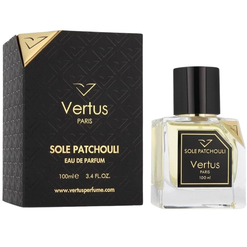 Vertus Sole Patchouli Eau de parfum | Samples 3.4 oz / 100 ml