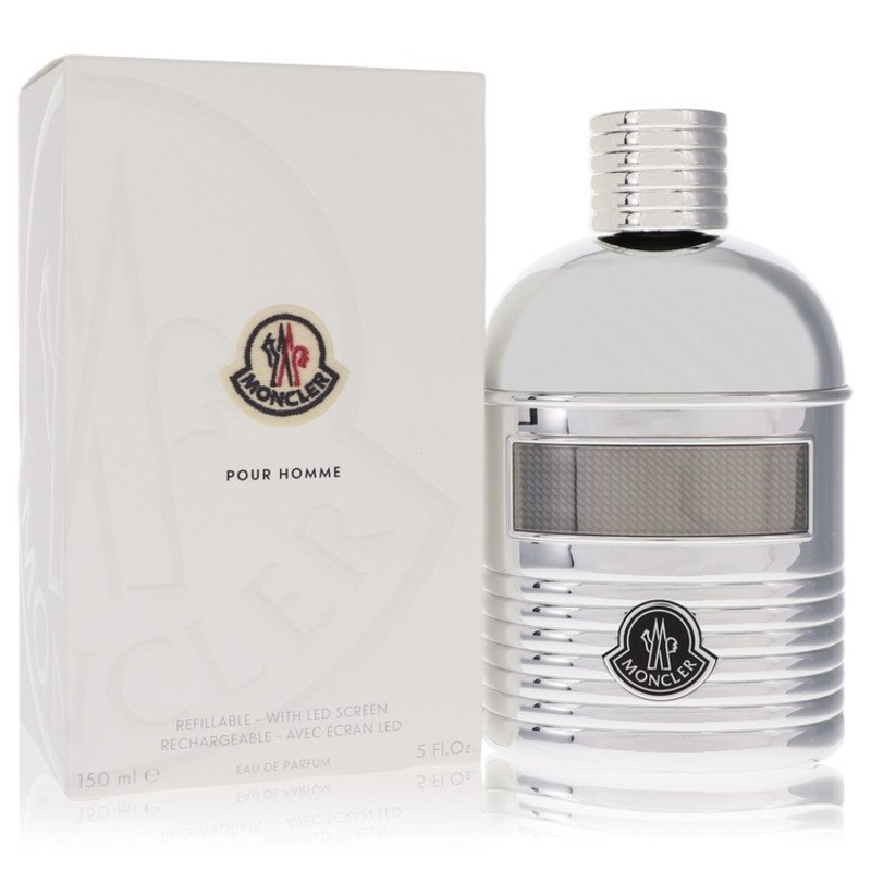 Pour Homme By Moncler Cologne 5.0 Oz Edp Spray Refillable For Men - Box