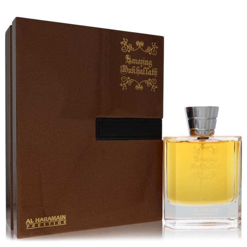 Al Haramain Amazing Mukhallath by Al Haramain Eau De Parfum Spray (Unisex) 3.4 oz for Men - Premium Designer Fragrance