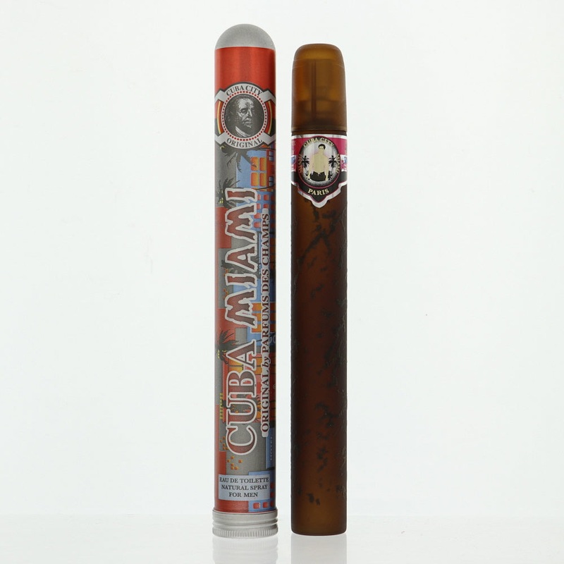 Cuba Miami Cuba City By Cuba 1.17 Oz Eau De Toilette Spray For Men In Box