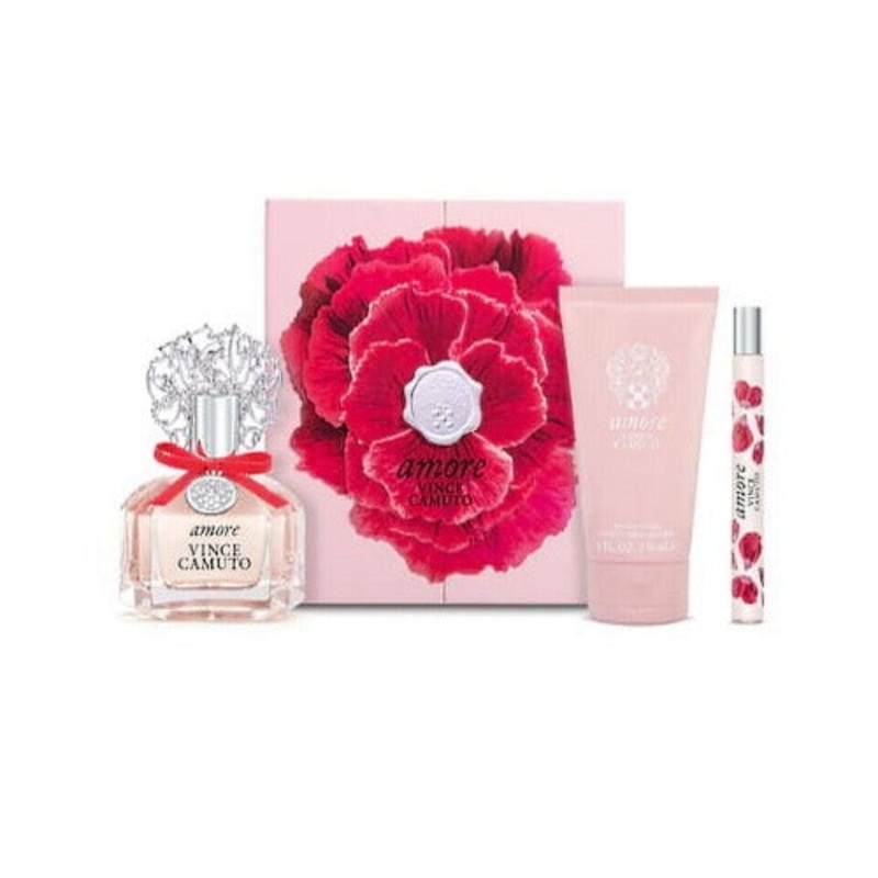 Vince Camuto Amore 3 Piece Gift Set 3 Piece Gift Set With 3.4 Oz EDP