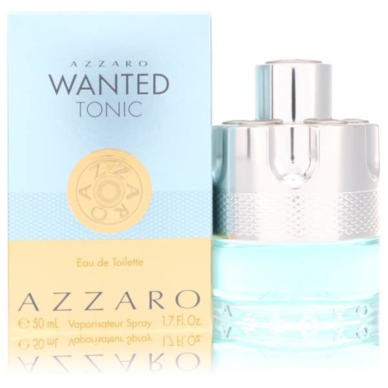 Azzaro Wanted Tonic Cologne By Azzaro 3.4 OZ Eau De Toilette for Men