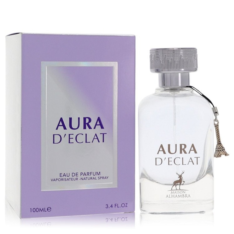 Aura D'eclat by Maison Alhambra Eau De Parfum Spray 3.4 oz for Women - Premium Designer Fragrance